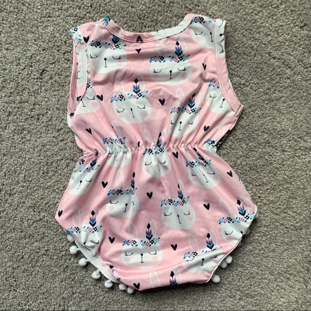 Denim jacket and baby Onesies Lot